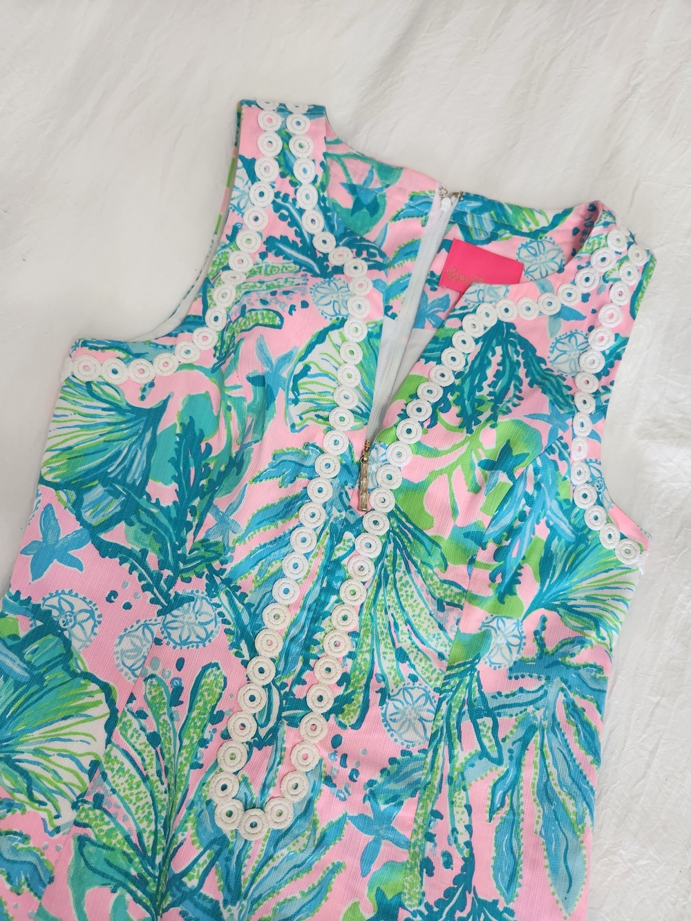 Lilly Pulitzer Delila Tropical Shift Dress